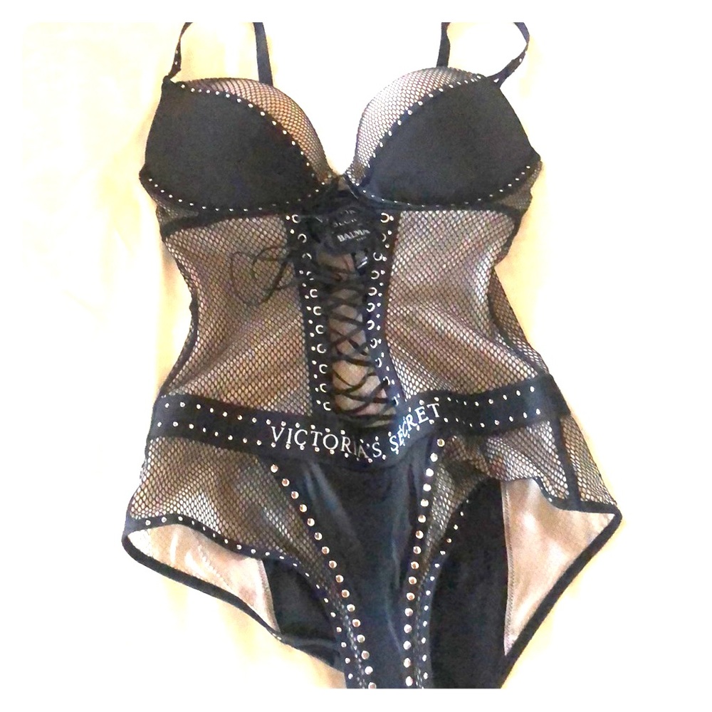 Victoria’s Secret X Balmain One Piece Lingerie
